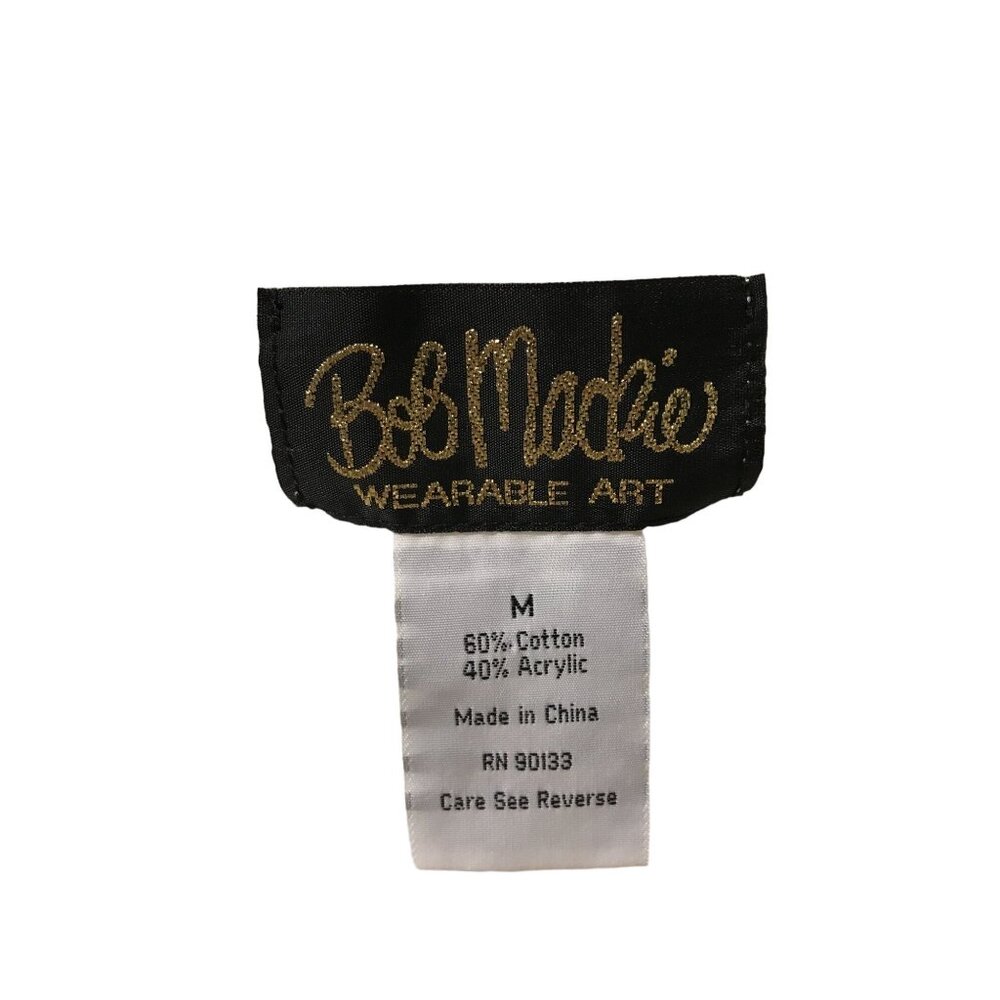 Bob Mackie‎ 2 Pc. Womens Twin Set 3/4 Length Sleeves Size Medium - Picture 4 of 7